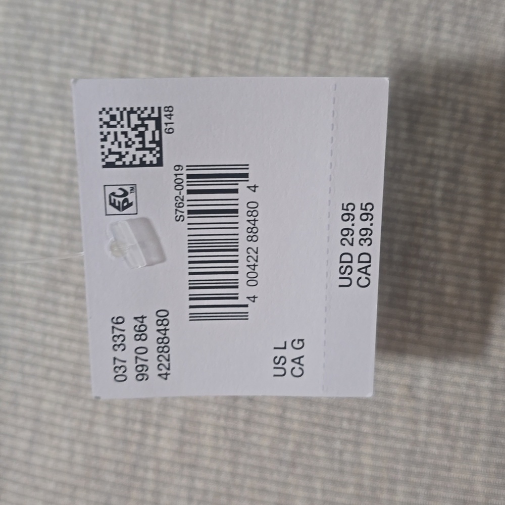 American Eagle Oatmeal Heather Gray Long Sleeve Women's Top Soft And Sexy Rib - Picture 2 of 4